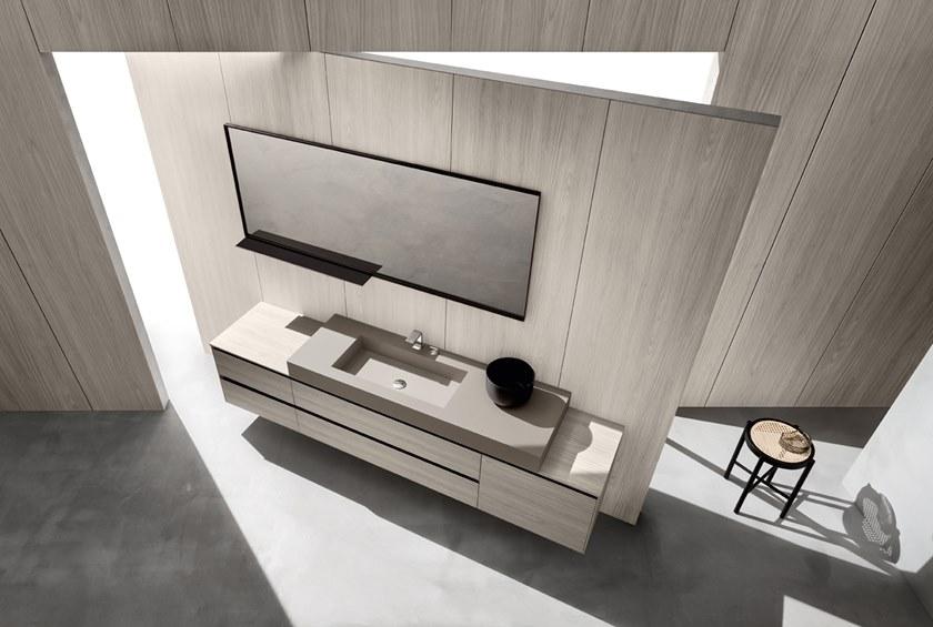 ARBLU Настенная тумба под умывальник с ящиками 5.zero sun-id-1395329 - Вид №3