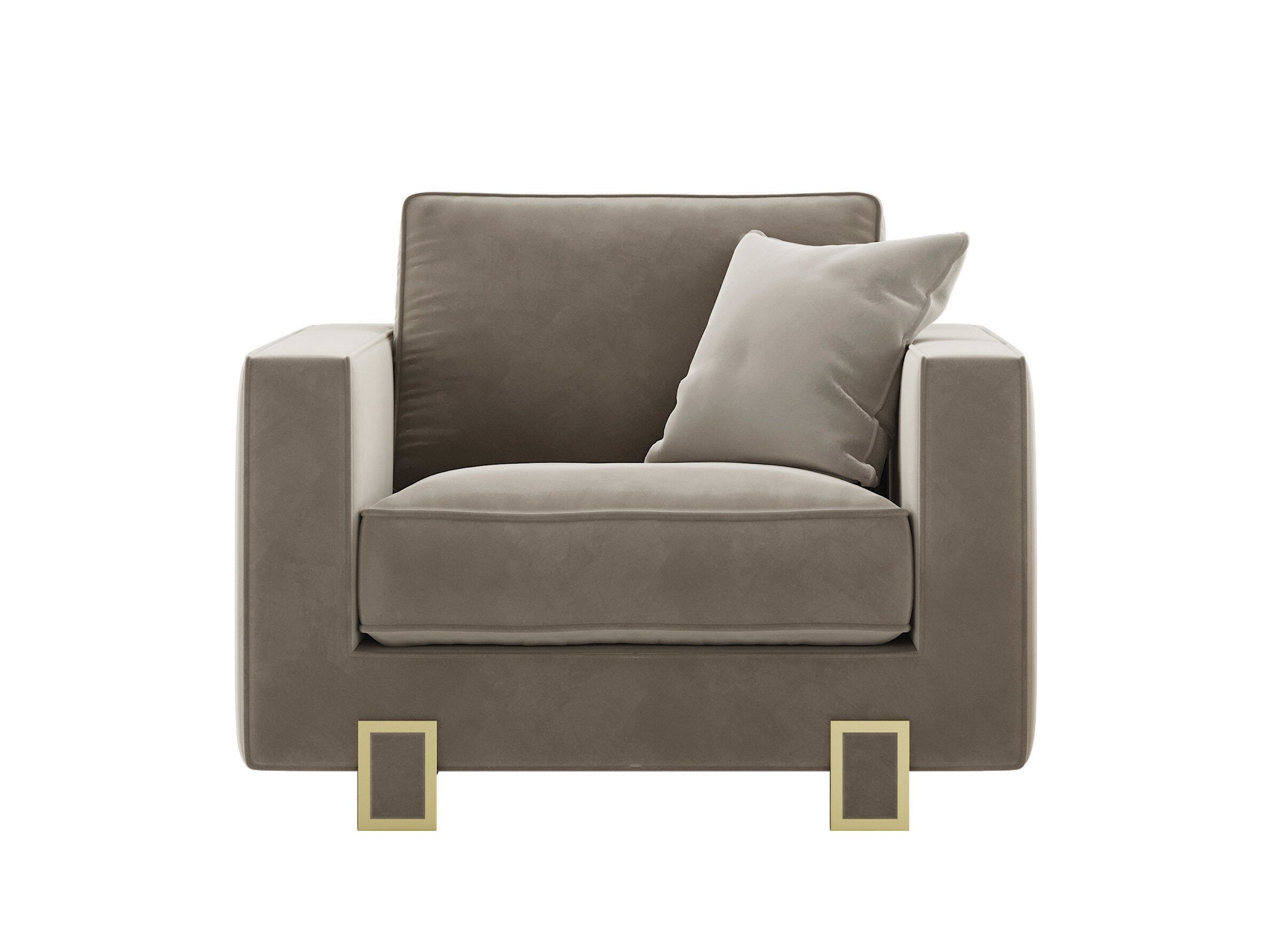 Тканевое кресло с подлокотниками Casa Magna LUSO ARCH-00147444 - Вид №1