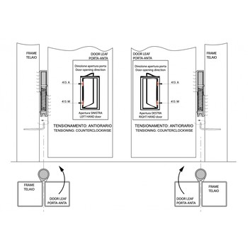 Петля каплевидная IBFM art. 415/M LK01-231 - Вид №1