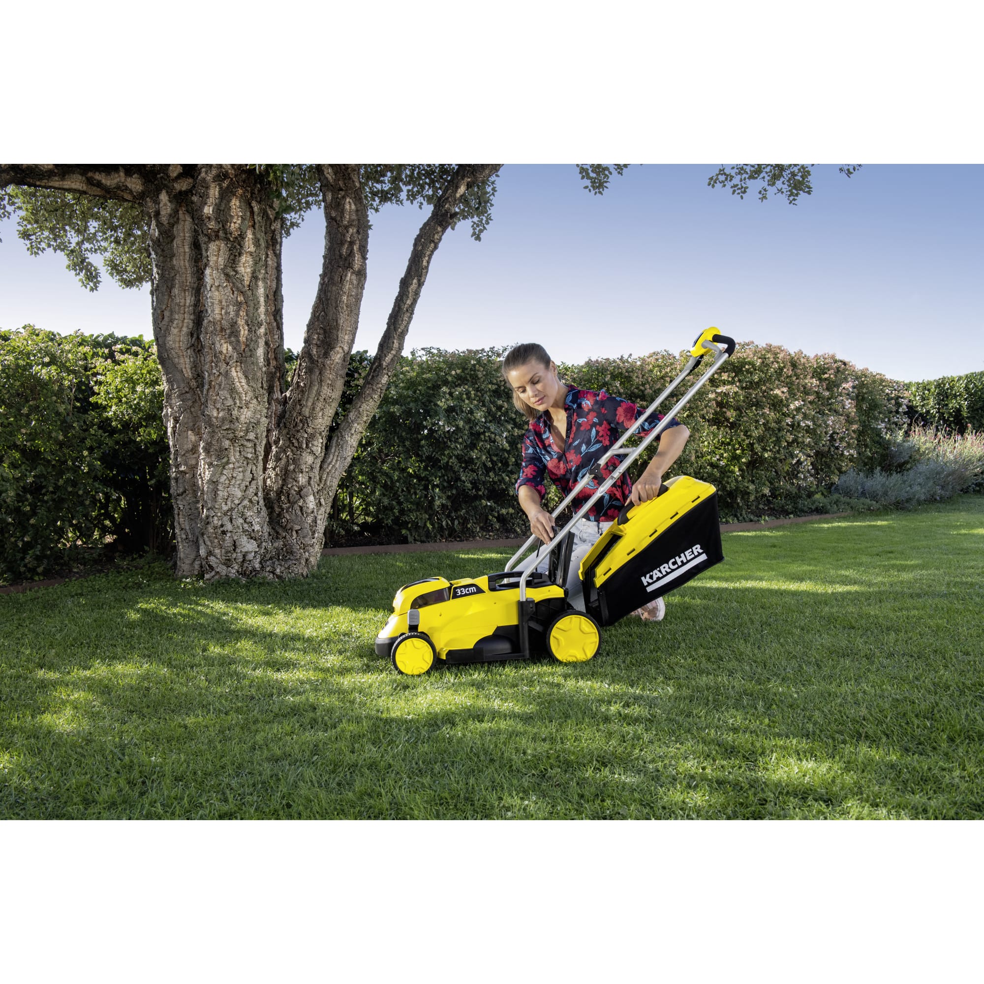 82541678 Газонокосилка аккумуляторная Karcher LMO Battery 18-3 18 В 33 см АКБ и ЗУ не в комплекте Santreyd  - Вид №9