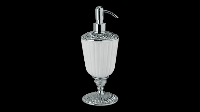 AA728 Дозатор для жидкого мыла, настольный, керамический 0,45 л bagno&associati AIDA Bagno & Associati