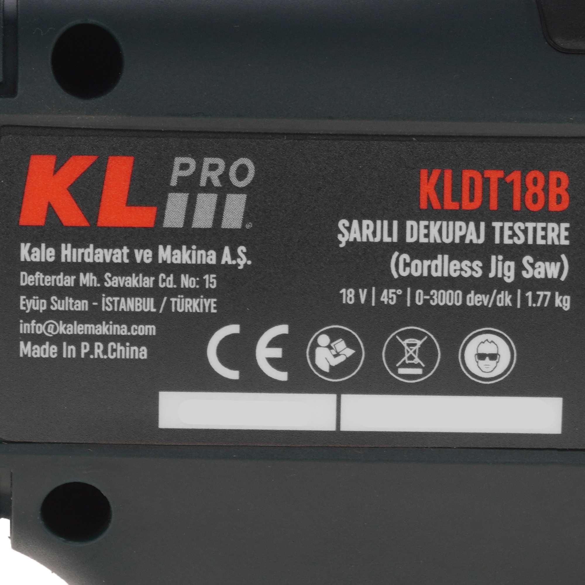 Электрический лобзик KLPRO KLDT18B-80 9176490 STDN-0012376 - Вид №5