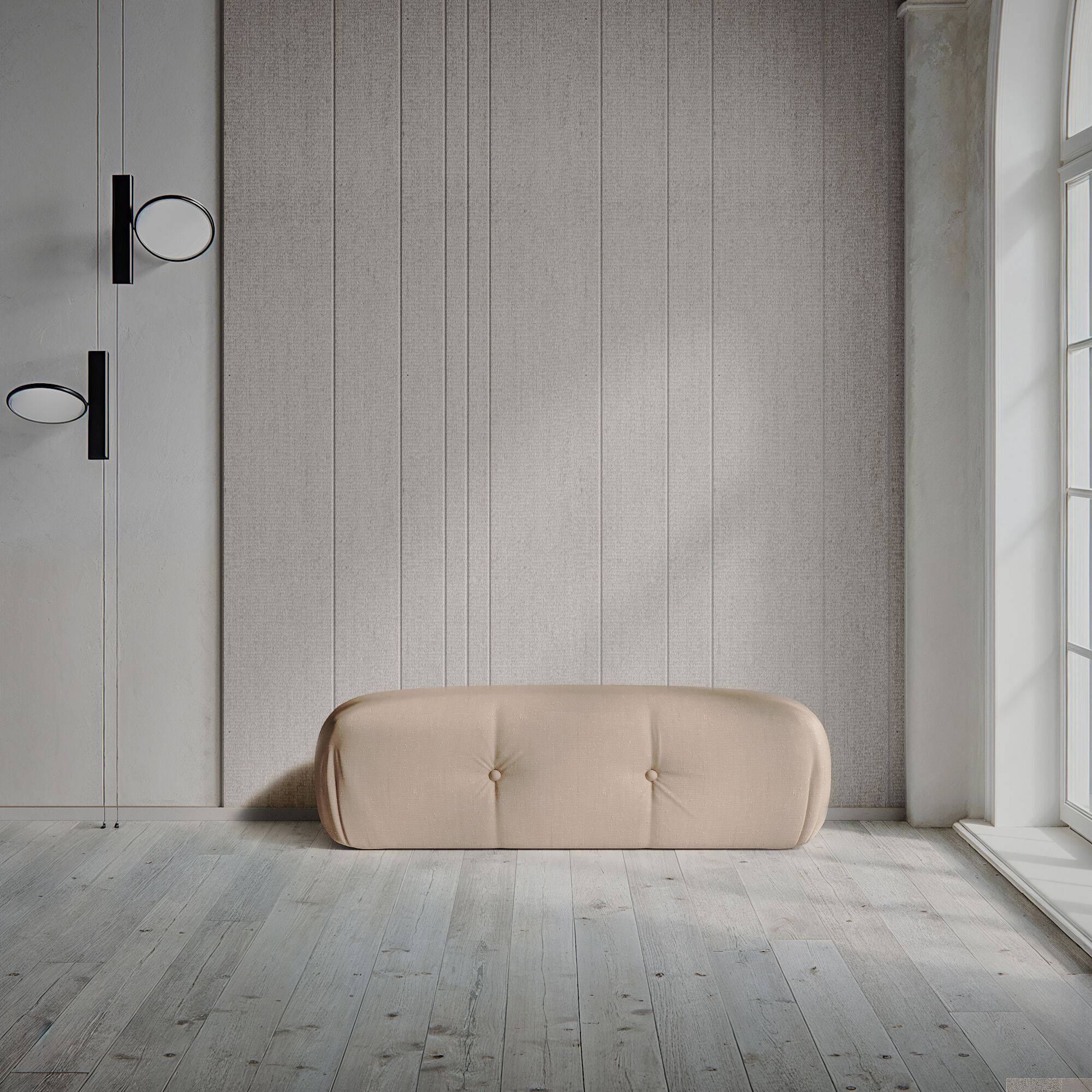 Мягкая скамейка из ткани Marianna Piccolo Gaia ARCH-00110886 - Вид №2