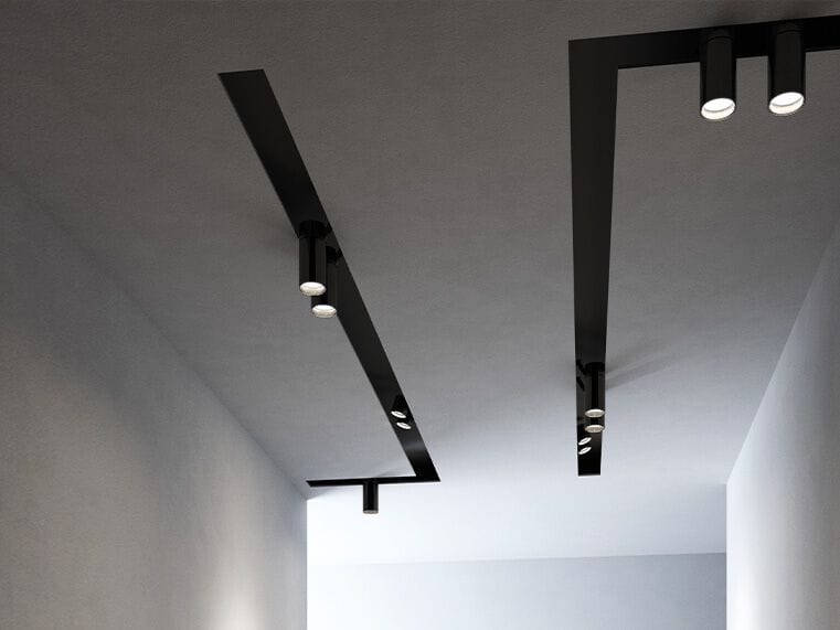 Утопленный алюминиевый линейный профиль освещения Novalux GHOST EVO ARCH-00107540