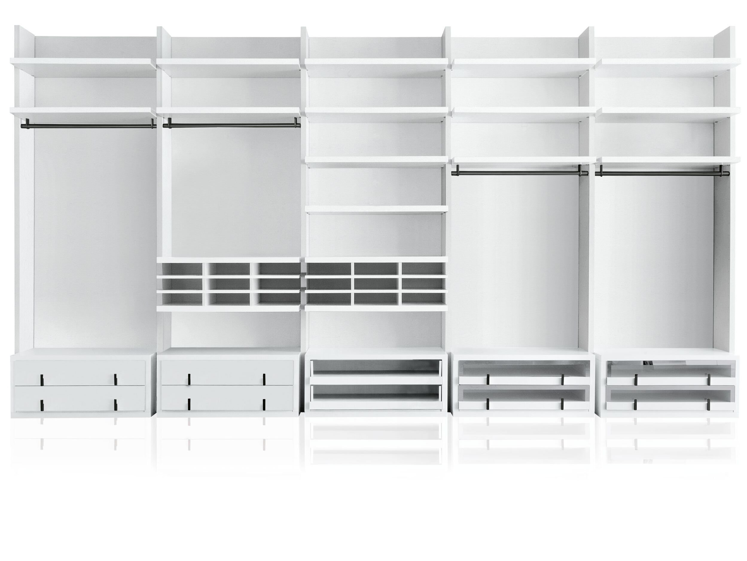 Модульная гардеробная со встроенным освещением MisuraEmme MILLIMETRICA ARCH-00117540 - Вид №2