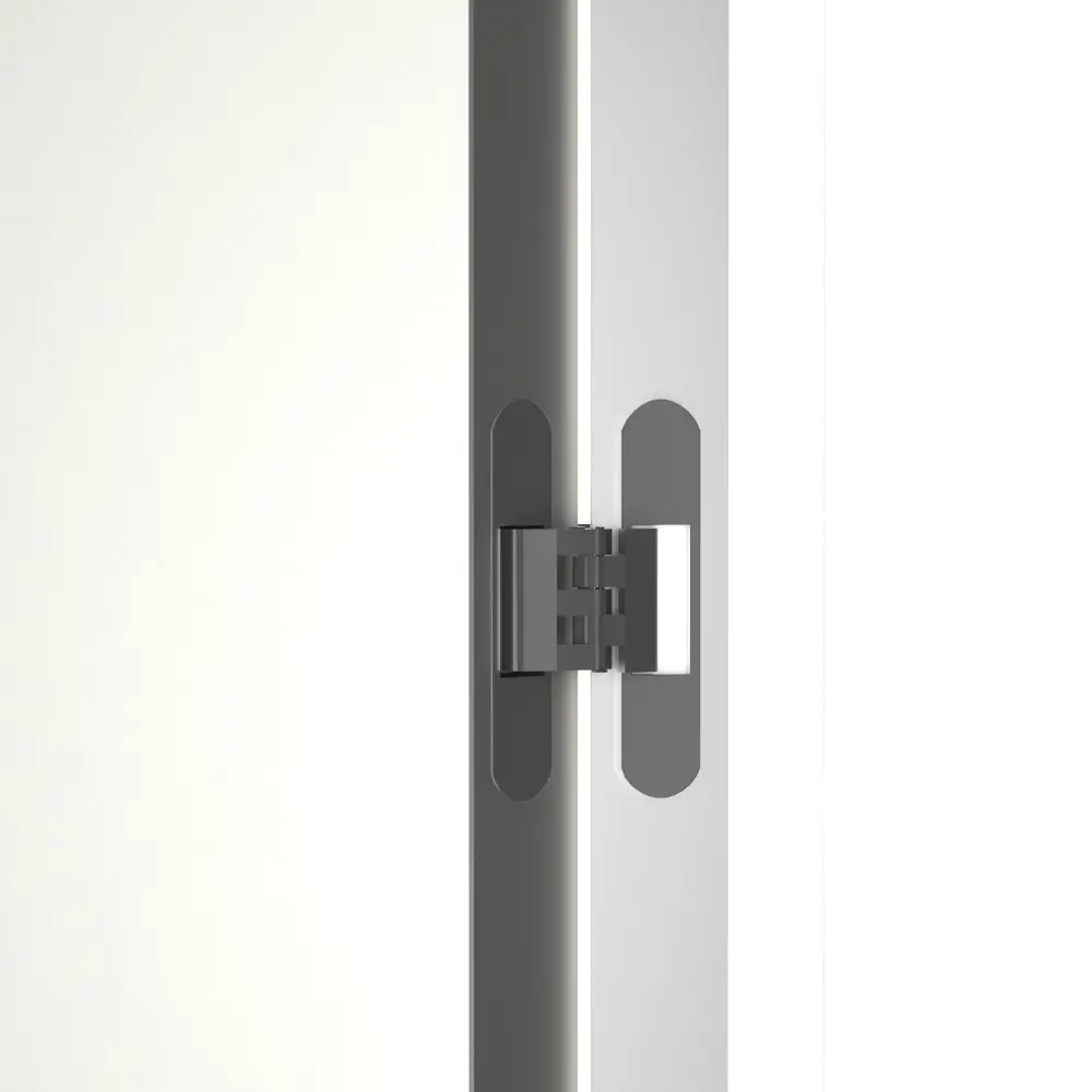Дверь межкомнатная скрытая левая (на себя) Invisible 80x210 см эмаль цвет Белый с замком 86586830 STLM-2166923 Santreyd  - Вид №4