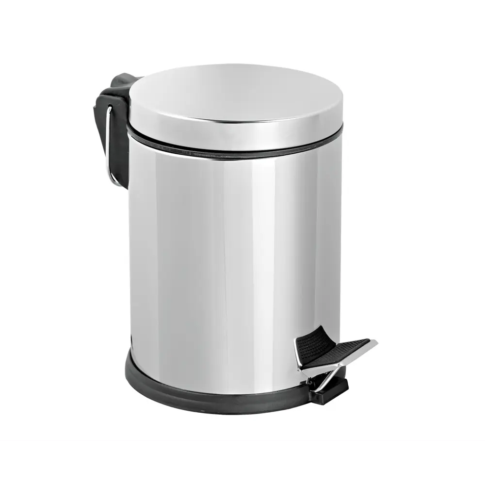 Контейнер для мусора Primanova D-20798 3 л металл цвет серебристый Efor STLM-2173861