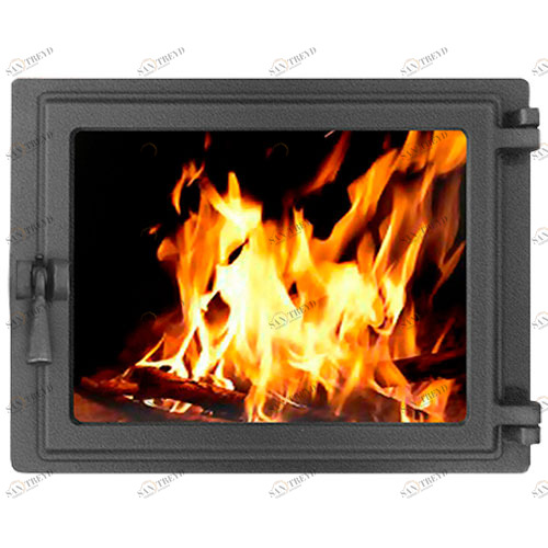 Дверка каминная Этна Панорама Правая 5352