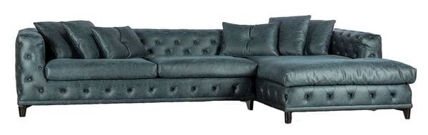 Диван угловой зеленый Amati UNICO ДИЗАЙНЕРСКИЕ 249142 Зеленый  - Вид №1