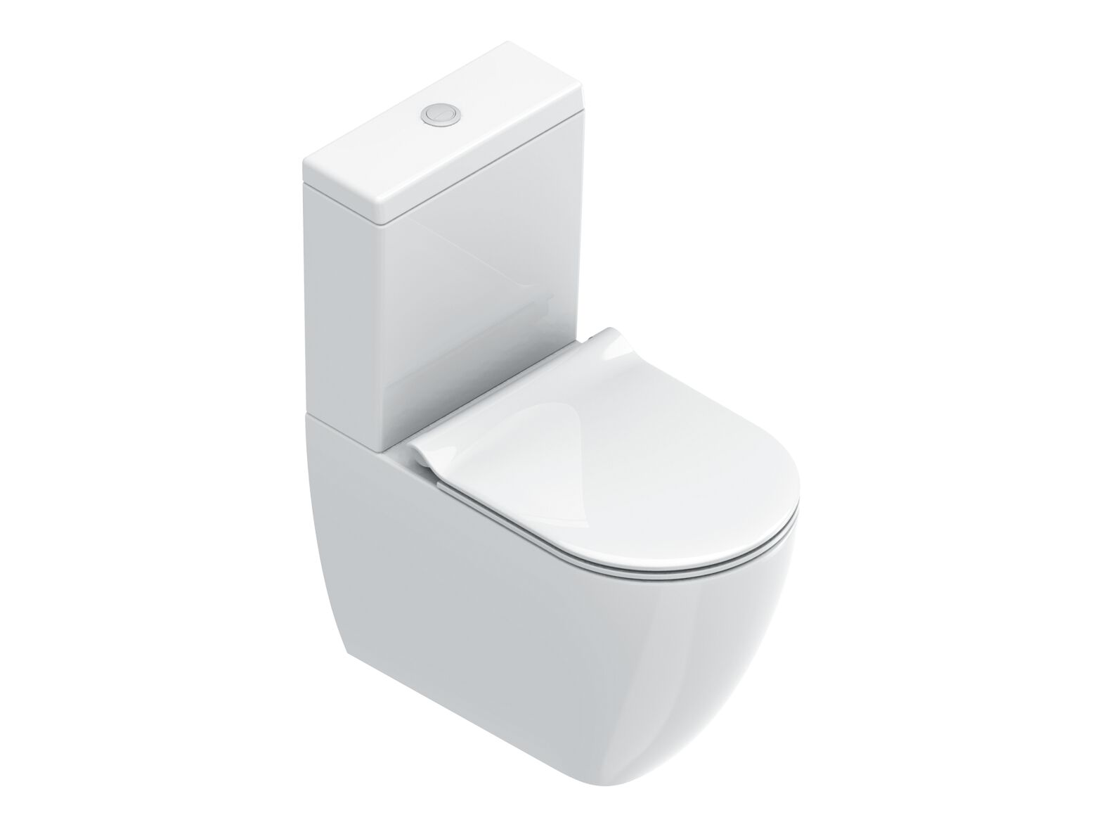 Пол керамический моноблочный туалет CERAMICA CATALANO сфера ARCH-00006694