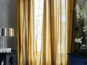 Élitis Однотонная моющаяся полиэфирная ткань для штор Palace