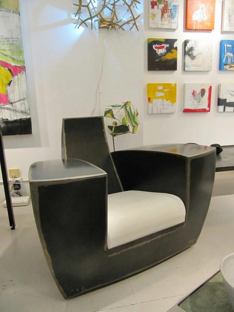 ICI ET LÀ Металлическое кресло в индустриальном стиле Handmade metal furniture by ici et là Sfe02 - Вид №5