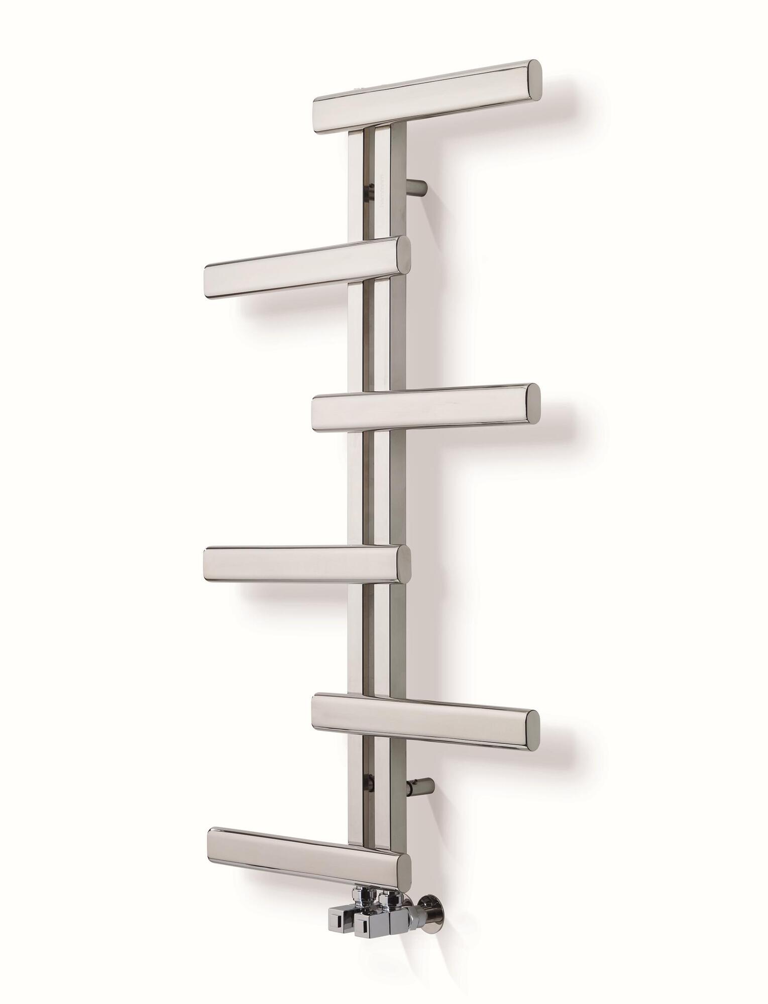 Полотенцесушитель Hammam TRENDY Stainless steel  комбинированный; электрический или водяной Сталь  - Вид №64