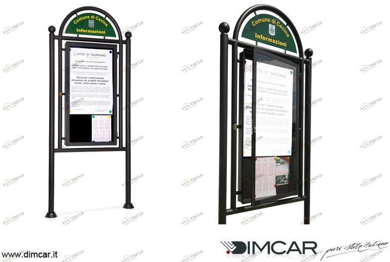 DIMCAR Доска объявлений из оцинкованной стали Elite sun-id-1350660