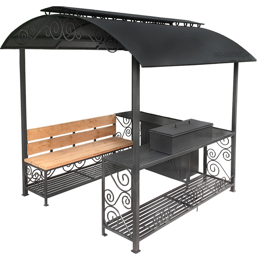 14016 ГОРДОН Comfort, беседка мангальная LAB.Space  - Вид №1