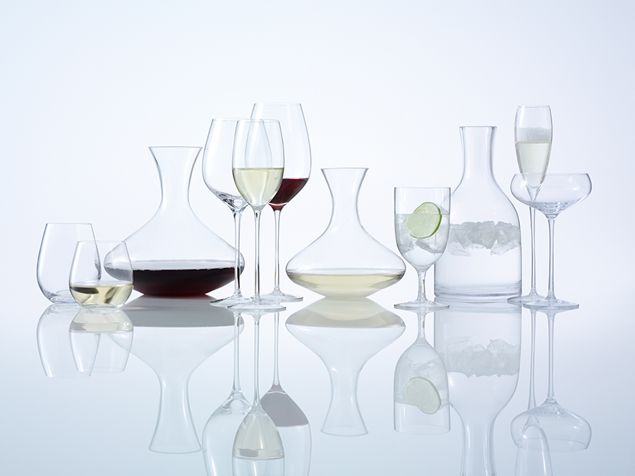 Набор из 4 бокалов для красного вина с подставками 750 мл Wine LSA INTERNATIONAL WINE 00-3863083 Прозрачный  - Вид №13