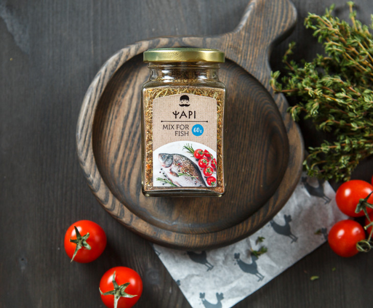 8065 Приправа для рыбы Вкусляндия 