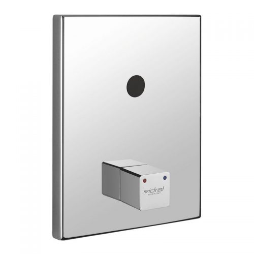 02542/1 Idral Электронный смеситель для душа скрытого монтажа с инфракрасным датчиком серии STYLE. Работает от батареи 