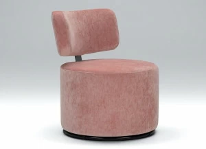 Sits Вращающееся кресло с обивкой из бархата
