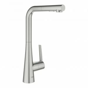 Смеситель для кухни DN 15 GROHE Zedra однорычажный, суперсталь (32553DC2)