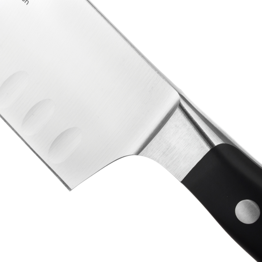 Нож кухонный Сантоку Classic Ikon с углублением на кромке, 17 см WUESTHOF W4176WUS - Вид №7