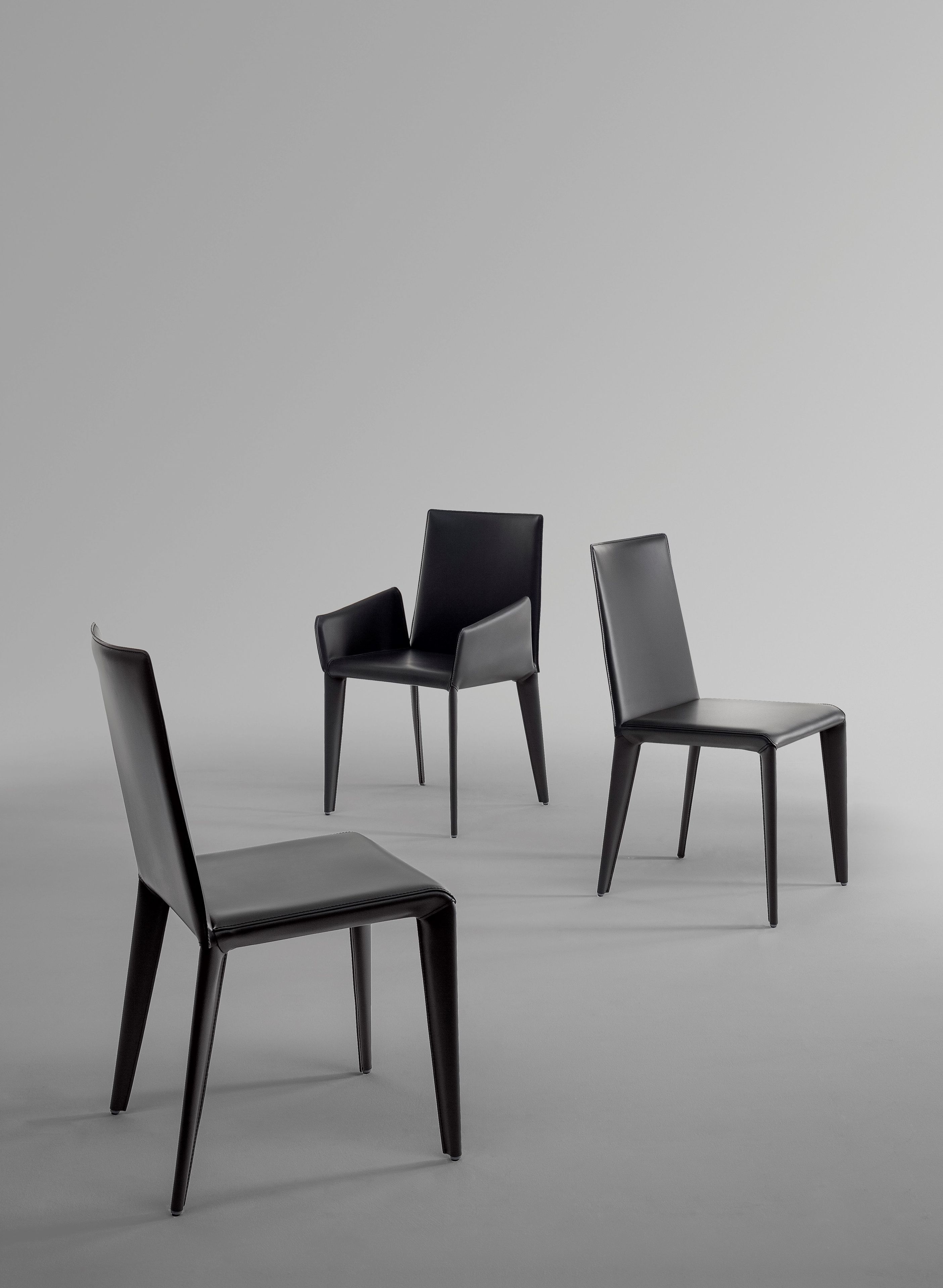 Кожаный мягкий стул BONALDO Кобылка ARCH-00025212 - Вид №5