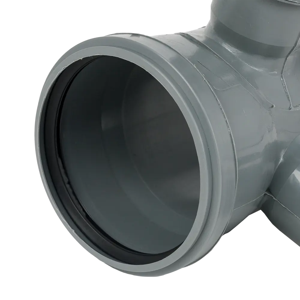 Крестовина канализационная ПОЛИТЭК двухплоскостная 110/50/50/110 мм 81965328 STLM-0015768 - Вид №1