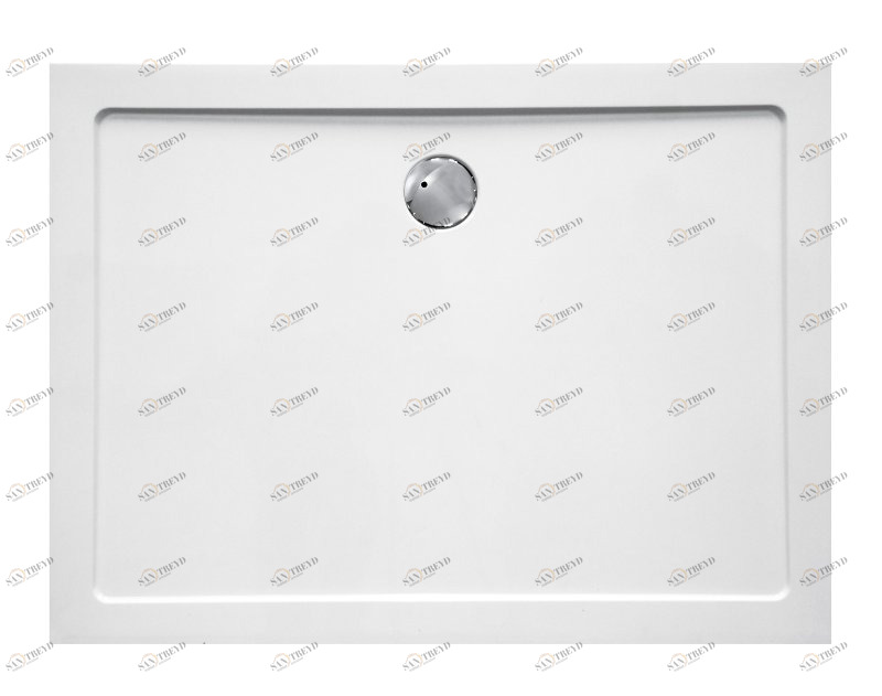 Поддон для душа CEZARES TRAY-M-AH-170/80-35-W из стеклокомпозита (SMC) 
