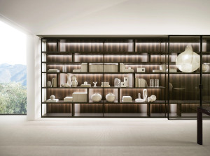 Отдельно стоящий книжный шкаф