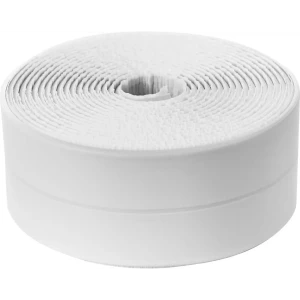 Лента-бордюр самоклеящаяся Аккурат 60 мм x 3.35 м цвет белый