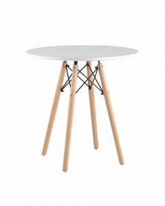 Стол обеденный круглый белый D 70 см DSW EAMES EAMES DSW 00-3958828 Белый