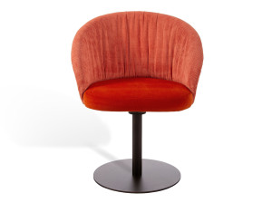 Ткань поворотный мягкий стул