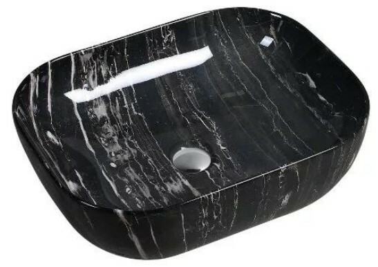 SL-7029 Раковина керамическая под мрамор LAB.Space 