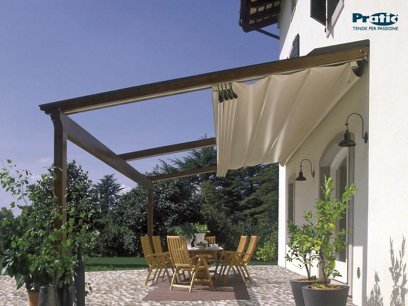 PRATIC F.lli ORIOLI Деревянная пергола с раздвижной крышкой Tecnic sun-id-1351848 - Вид №4