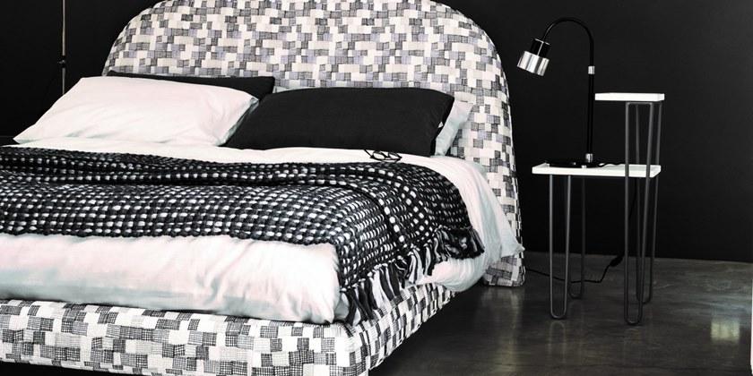 Gervasoni Двуспальная кровать из ткани с мягким изголовьем Beds sun-id-1490588 - Вид №2