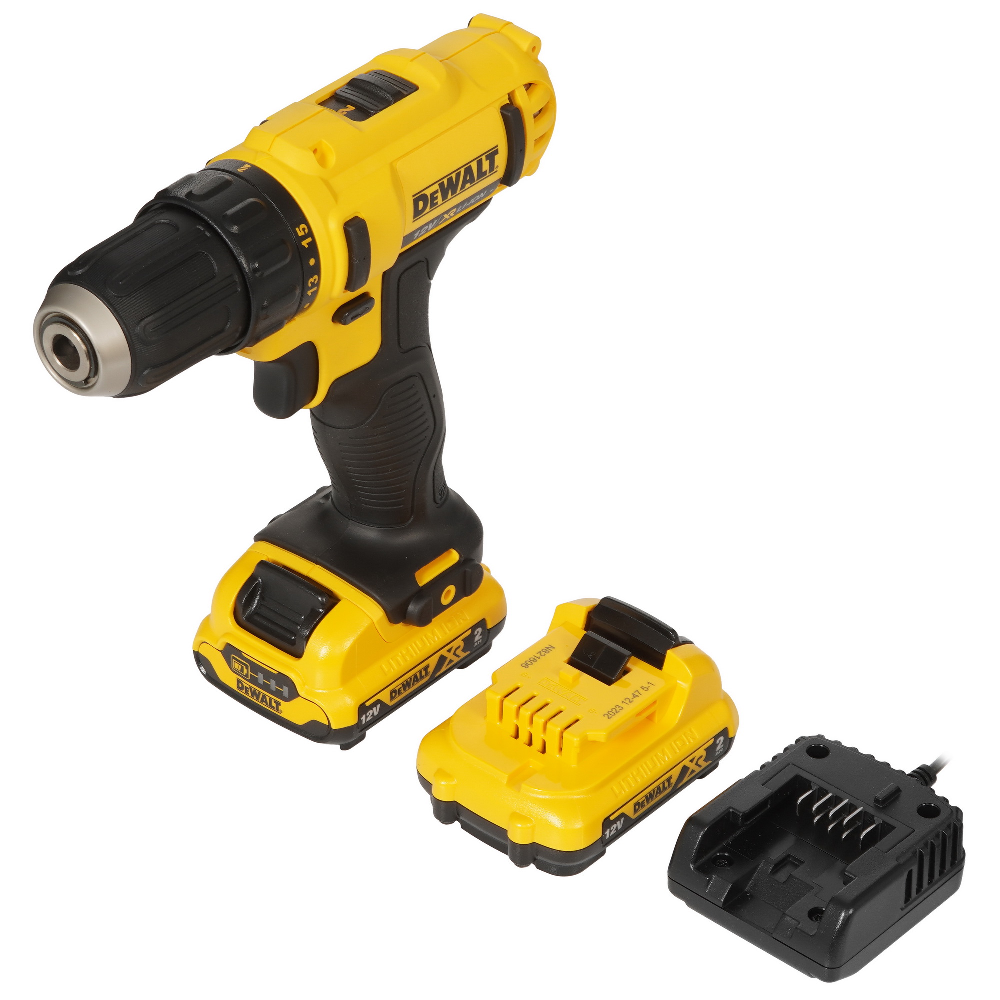 Дрель-шуруповерт DeWalt DCD710D2 XR 10.8/12V 5437795 STDN-0147345 - Вид №1