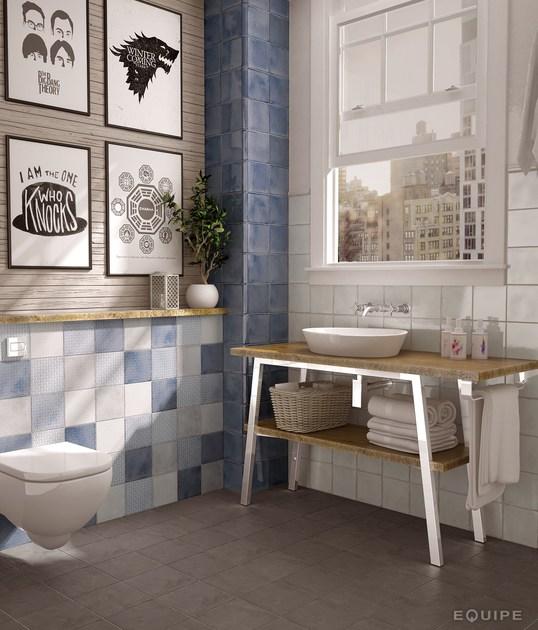EQUIPE CERAMICAS Белая настенная плитка для дома sun-id-1382569 - Вид №2