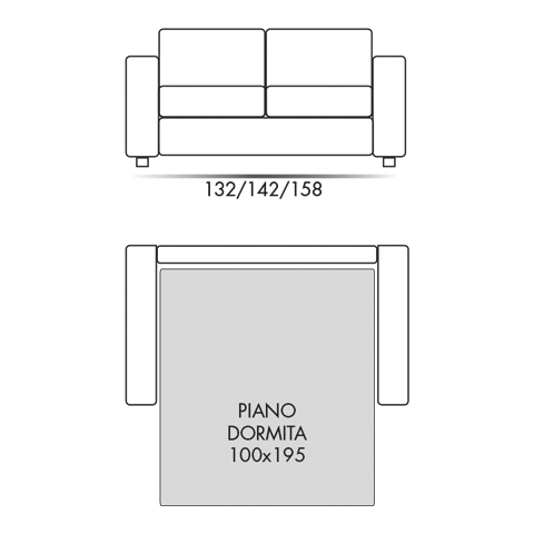 Диваны Divano 2 Posti Spaziorelaxitalia  Frank Frank Divano 2 Posti - Вид №7