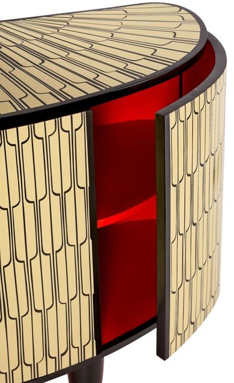 Scarlet Splendour Комод с распашными дверцами Vanilla noir sun-id-1494559 - Вид №5