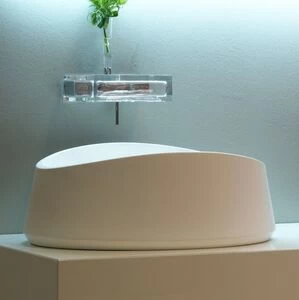 45694 Накладная раковина на столешницу  овальная Toscoquattro