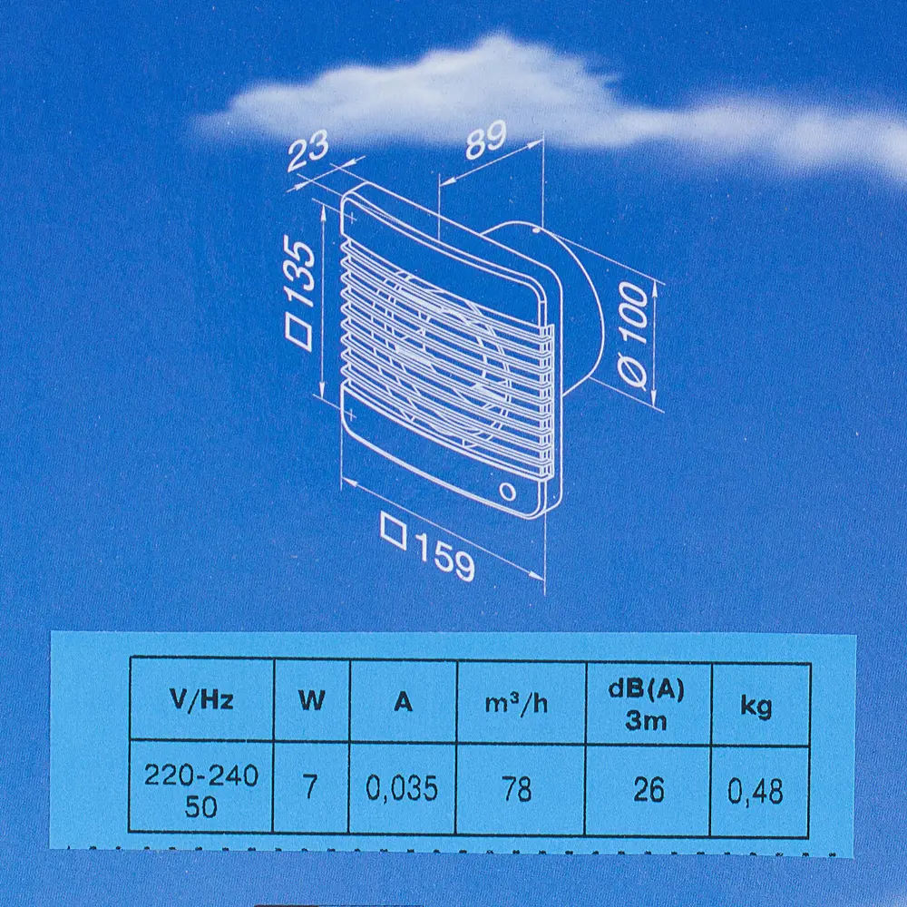 Вентилятор осевой Силента Вентс 100 М D100 7 Вт STLM-2183296 - Вид №4