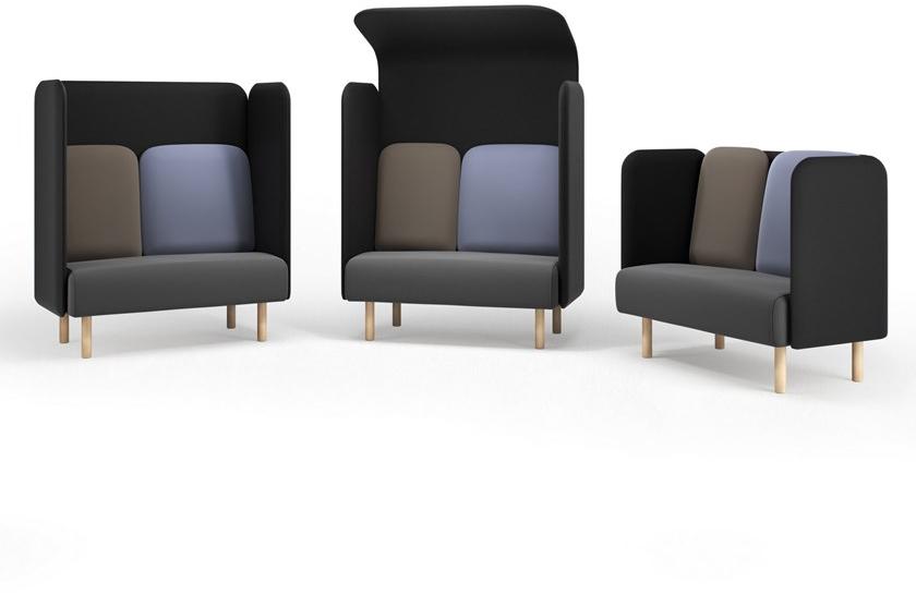 SOFTREND Мягкий 3-х местный диван с высокой спинкой August sun-id-1412405 - Вид №8