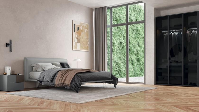 Febal Casa Кровать из искусственной кожи с мягким изголовьем sun-id-1446808 - Вид №3