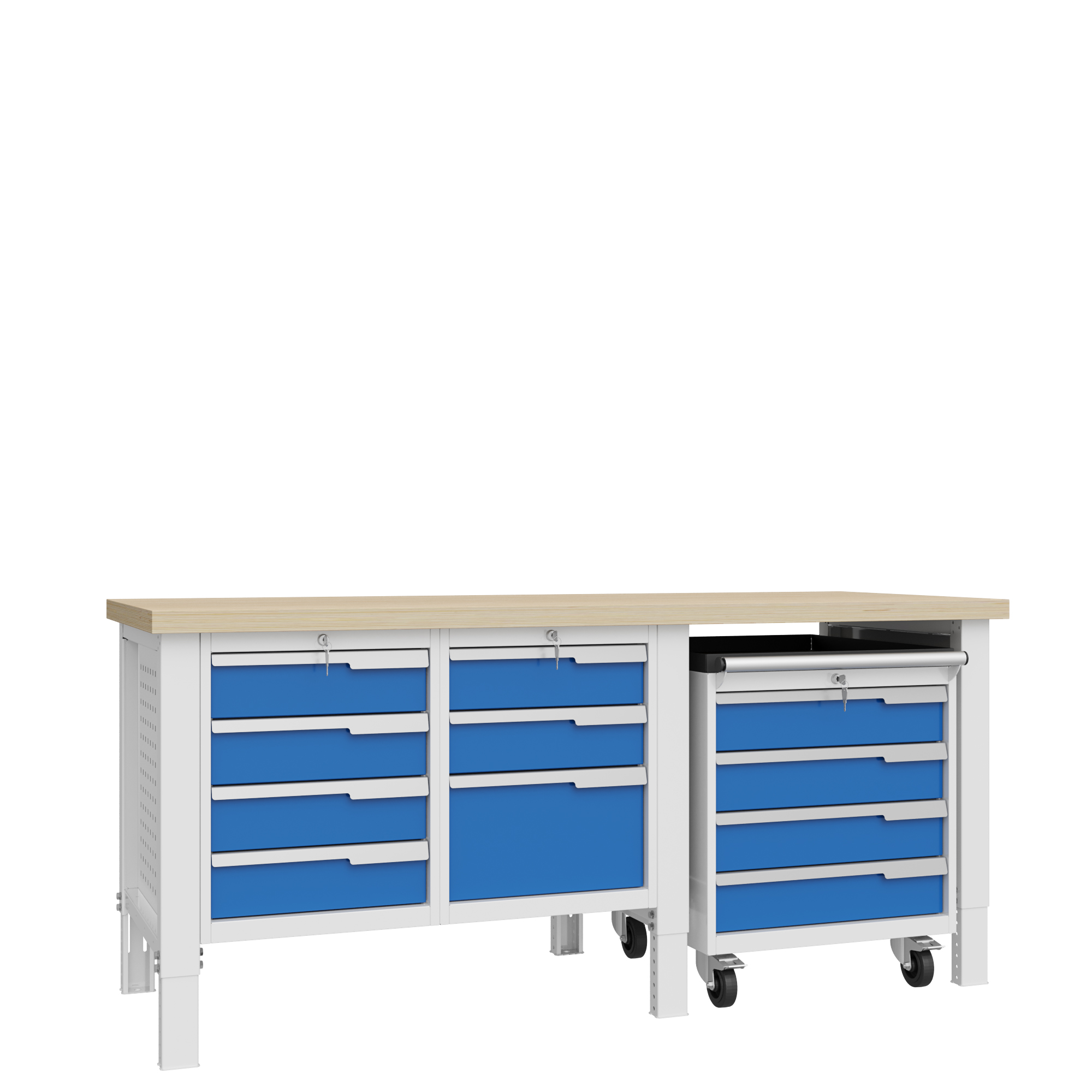 Верстак слесарный CTR 2002.S34M4.3 Верстакофф 124159