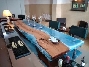 ANTICO TRENTINO Барная стойка из дерева Briccola Lebrìc design - legno e resina