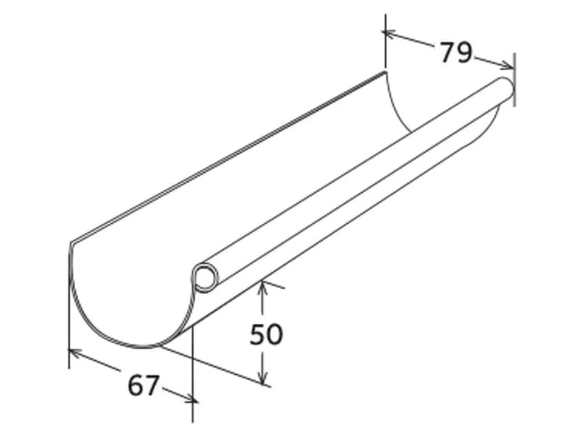 ПВХ желоба модель 116 First Corporation First Plast ARCH-00056818 - Вид №2