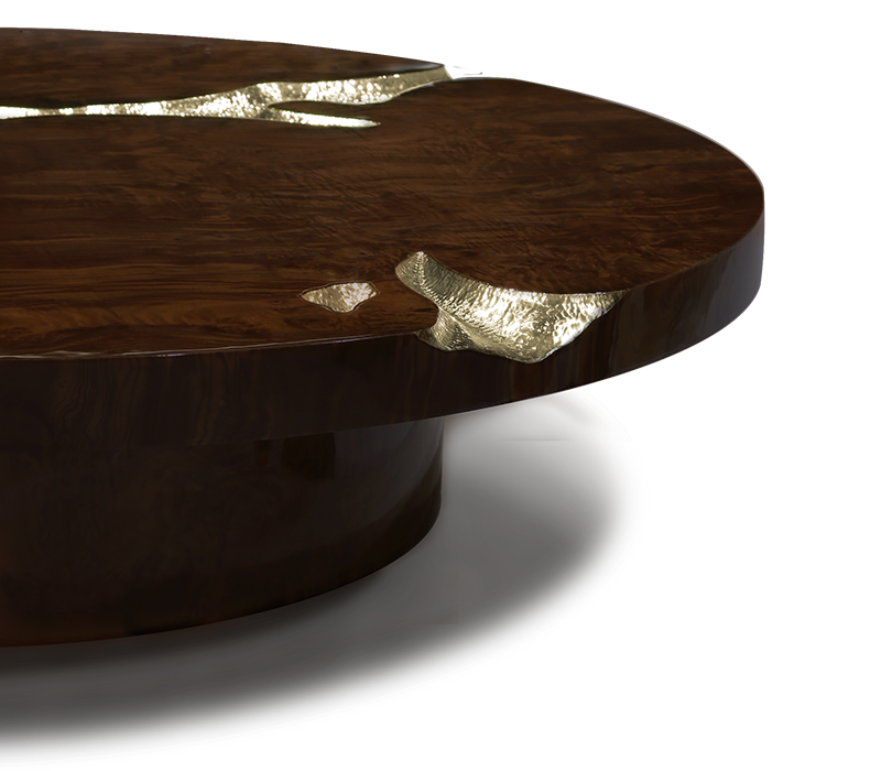 0-030 Центральный стол из орехового дерева Empire Boca Do Lobo  - Вид №8