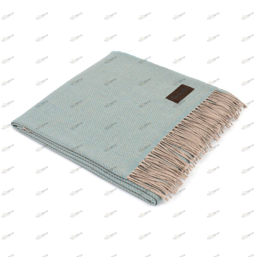 Плед Сigno Blend, 130х180 см, зеленый MARZOTTO CIGNOBLEND0004