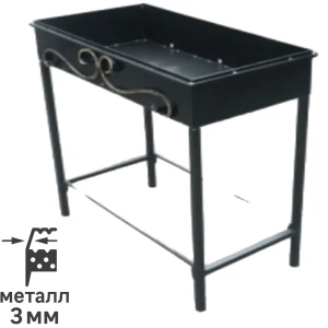 Мангал Классик складной 60x37x75 см 87689191 STLM-2113052