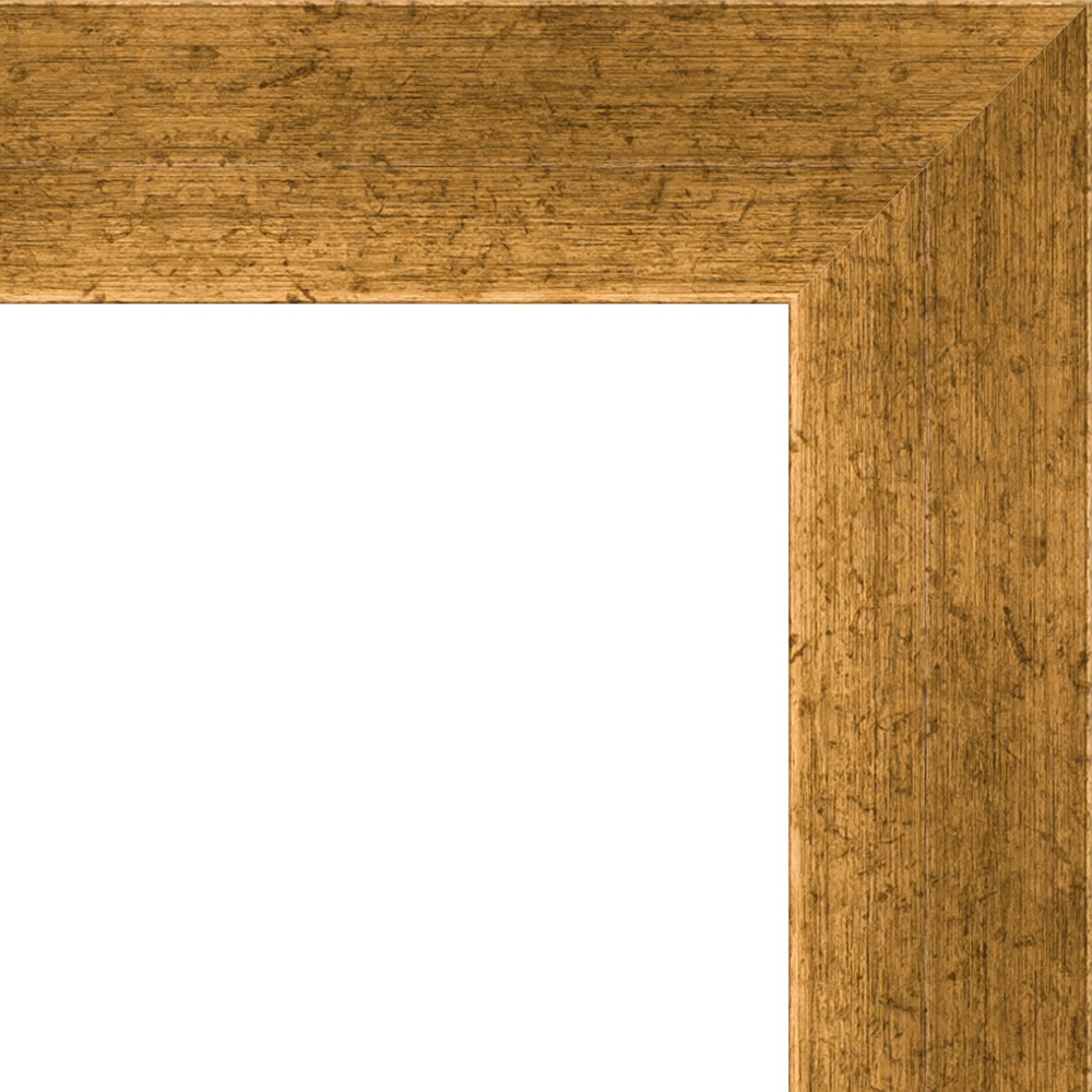 BY 0633 Зеркало в багетной раме - травленое золото 59 mm EVOFORM Definite - Вид №4